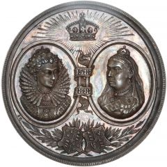 Medal - Victoria Destruction of the Spanish Armada, silver
