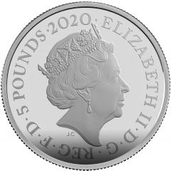 5 Pounds - Elizabeth II James Bond - II, Silver Proof