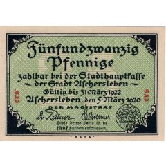25 Pfennig