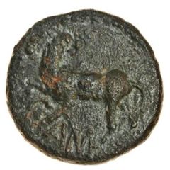 Bronze ½ Unit - Cunobelin Cunobelinus Hounded