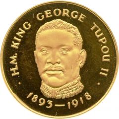 50 Pa`anga - Taufa’ahau Tupou IV King George Tupou II