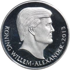 Medal - 200 Jaar Koninkrijk 22 - Koning Willem-Alexander