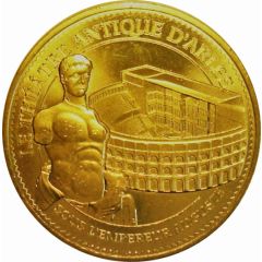 Monnaie de Paris Tourist Token - Arles Le théâtre antique d`Arles - Sous l`Empereur Auguste