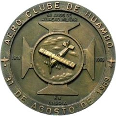 Medal - 50th anniversary of the Angolan military aviation