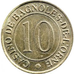 10 Frans - Casino Emeraude Bagnoles-de-l'Orne