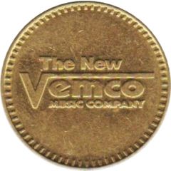 Token - Vemco Music Company Fayetteville, North Carolina