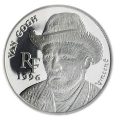 10 Francs / 11/2 Euro Van Gogh