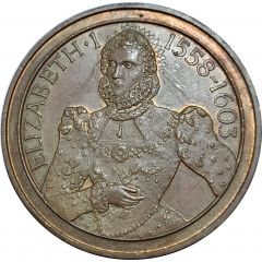 Medal - Elizabeth I Hampton Court Palace