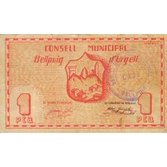 1 Peseta Bellpuig d`Urgell