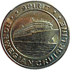 Token - Caribbean Mint Norwegian Cruise Line - Spirit