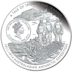 10 Dollars - Elizabeth II Australasian Antarctic Expedition