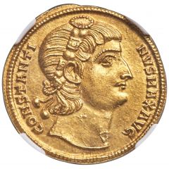 Aureus - Constantine I VOTIS XXX, Thessalonica