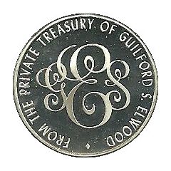100 Grains Sterling Silver From the Private Treasury of Guilford S. Elwood