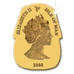 1/2 Crown - Elizabeth II Tutankhamun - Mask