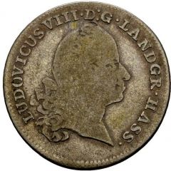 10 Kreuzers - Louis VIII 10 Konventionskreutzer