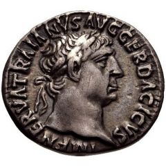 Denarius - Trajan P M TR P COS V P P