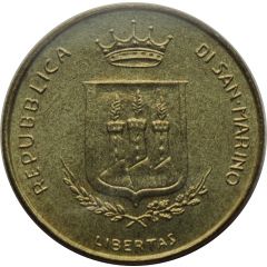 200 Lire Threat of Nuclear War