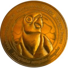 Monnaie de Paris Tourist Token - Perroquet Club Perroquet du Sénégal
