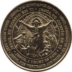 Monnaie de Paris Tourist Token - Sacré-Coeur de Montmartre Jésus, j`ai confiance en toi