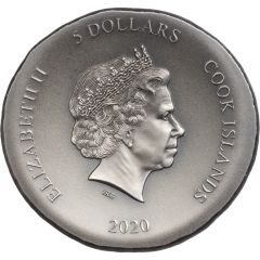5 Dollars - Elizabeth II Tortoise