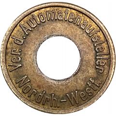 Token - Ver.D. Automatenaufsteller Nordrhein-Westfalen, type 1