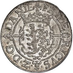 1 Skilling Dansk - Frederik II Frederiksborg mint
