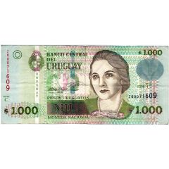 1000 Pesos Uruguayos