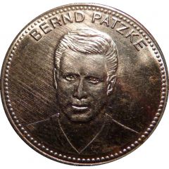 Shell Token - Fußball-WM 1970 Mexico Bernd Patzke