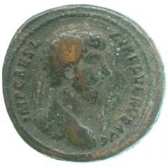 Sestertius - Lucius Verus and Marcus Aurelius CONCORD AVGVSTOR TR P COS II S C