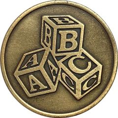 Medallion - Blocks and Rattle