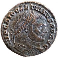 Nummus - Diocletianus SAC MON VRB AVGG ET CAESS NN, Rome