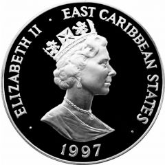 10 Dollars - Elizabeth II Golden Wedding