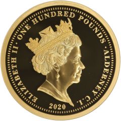 100 Pounds - Elizabeth II Three Graces
