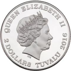2 Dollars - Elizabeth II Year of the Monkey