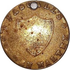 Token - Pascalls Golden Maltex Imitation Guinea