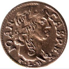 Szeląg koronny - Jan II Kazimierz Waza Kraków mint