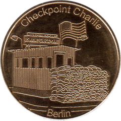 Token - Germany Deutsche Münzkollektion Berlin - Checkpoint Charlie