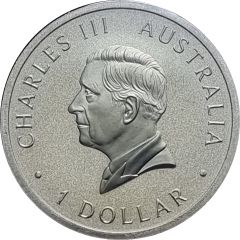 1 Dollar - Charles III 1st Portrait - Year of the Snake
