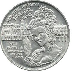 Mardi Gras Token - Krew of Venus - Marie Antionette New Orleans, Louisiana