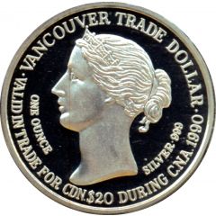 20 Dollars / Vancouver Trade Dollar