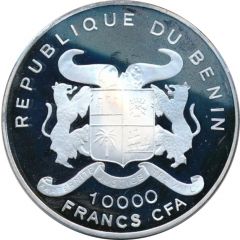 10 000 Francs CFA 40th Anniversary of the European currency