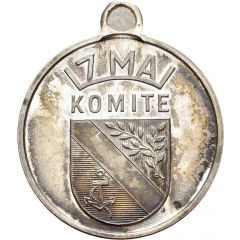 Medal - 17. Mai 1948 Porsgrunn Byvåpen