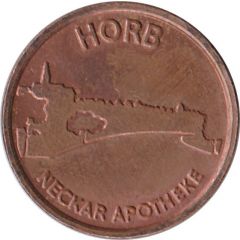 1 Neckar Taler - Neckar Apotheke Horb am Neckar