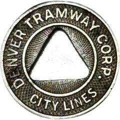 1 City Fare - Denver Tramway Corp. Denver, Colorado