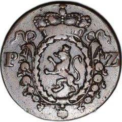 1 Kreuzer - Christian IV oval crest