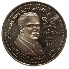 Medal - Commonwealth Games Edmonton Phyllis Dewar