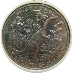 Token - Post Pebbles Cereal Premium Plateosaurus, second series