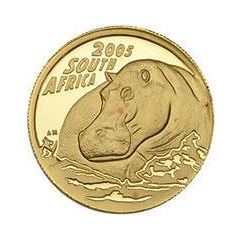 20 Rand - 1/4 Ounce Natura - Hippopotamus