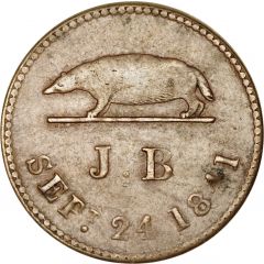 1 Keping - James Brooke Rajah