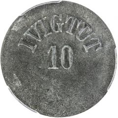 10 Øre Ivigtut Cryolite Mining